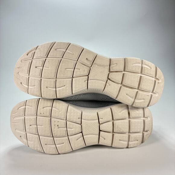 Skechers Summits Grey Knit Slip On Running Shoes 179052WR Women's Size 10 - Picture 8 of 10